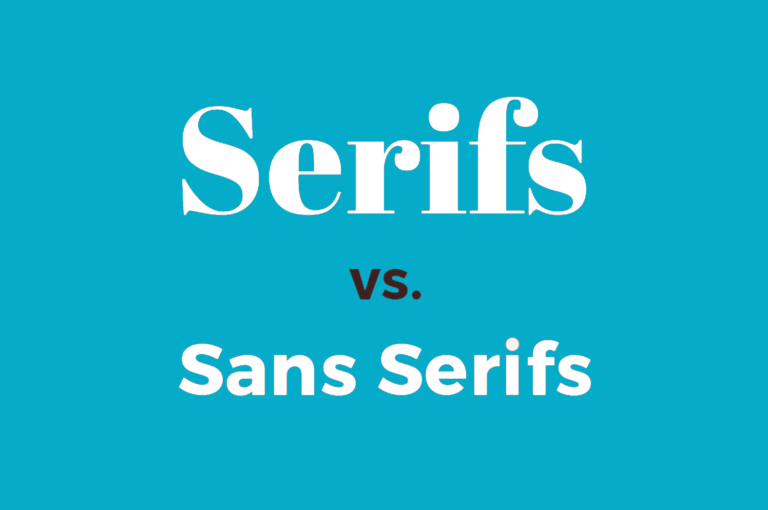 Lire la suite à propos de l’article Création de logo : Police Serif ou Sans Serif ?